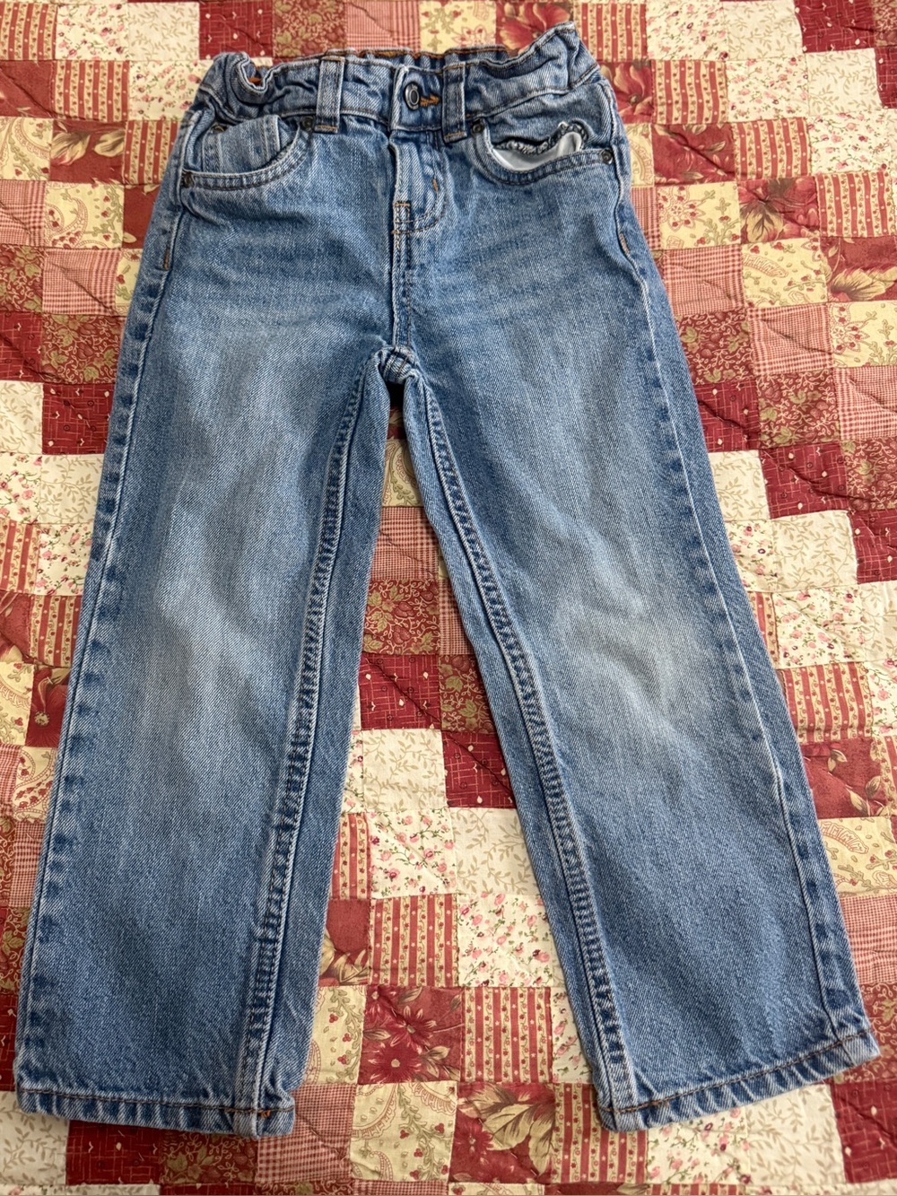 Lee Boys Jeans Size 4T – 100% Cotton Classic Blue Denim